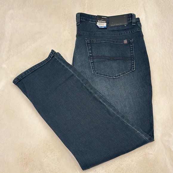 Buffalo David Bitton Men's Jackson Slim Straight Fit Stretch Denim Jeans - Picture 13 of 16